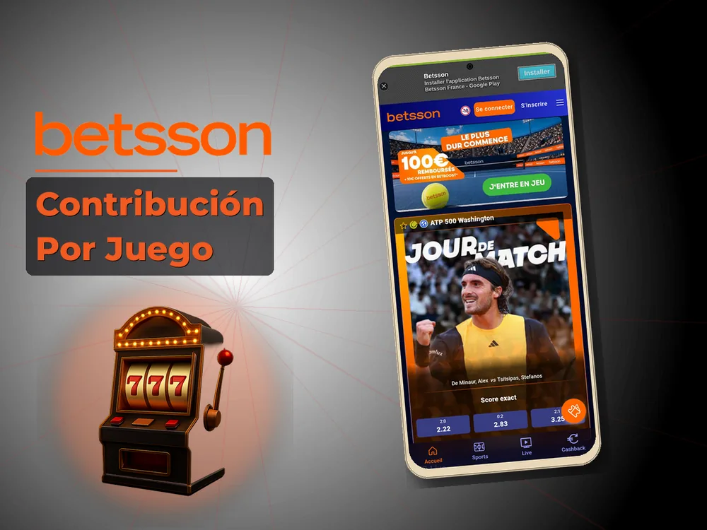 betsson casino - Contribución Por Juego