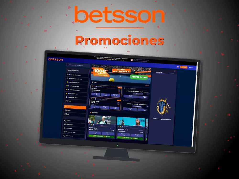 betsson casino - Promociones