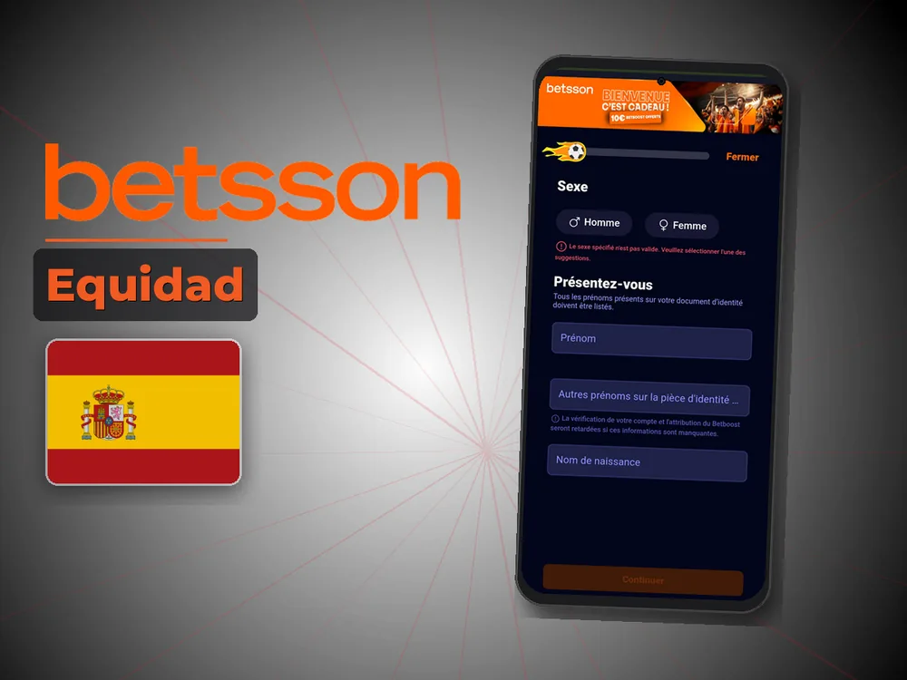 betsson casino - Equidad
