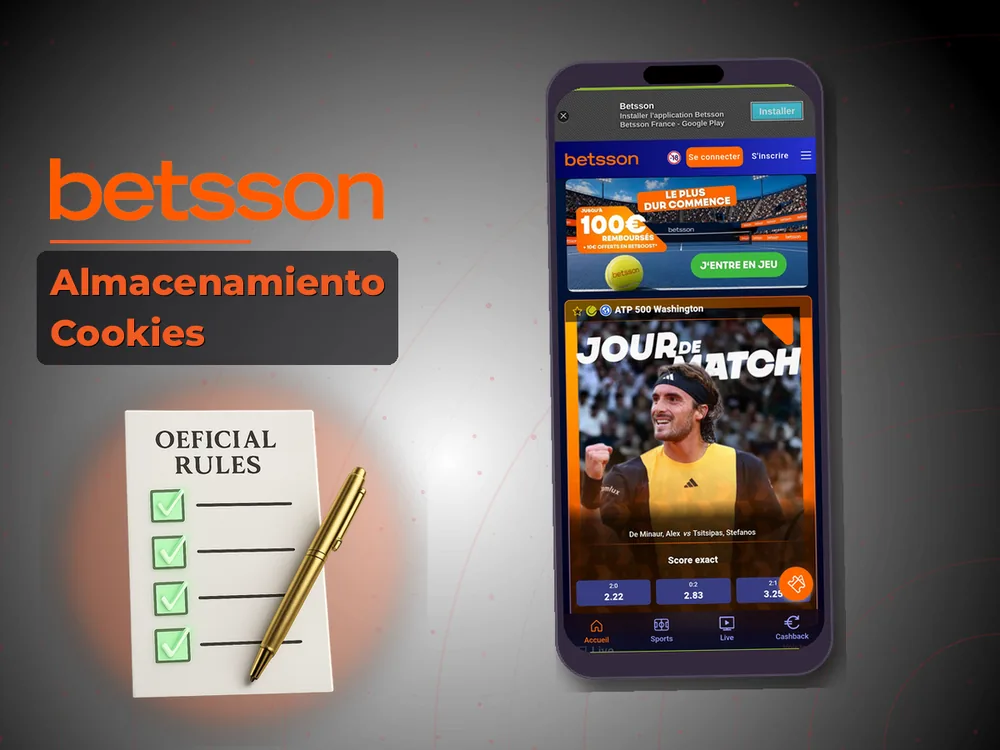 betsson casino - Almacenamiento Cookies
