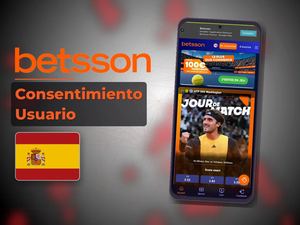 betsson casino - Consentimiento Usuario