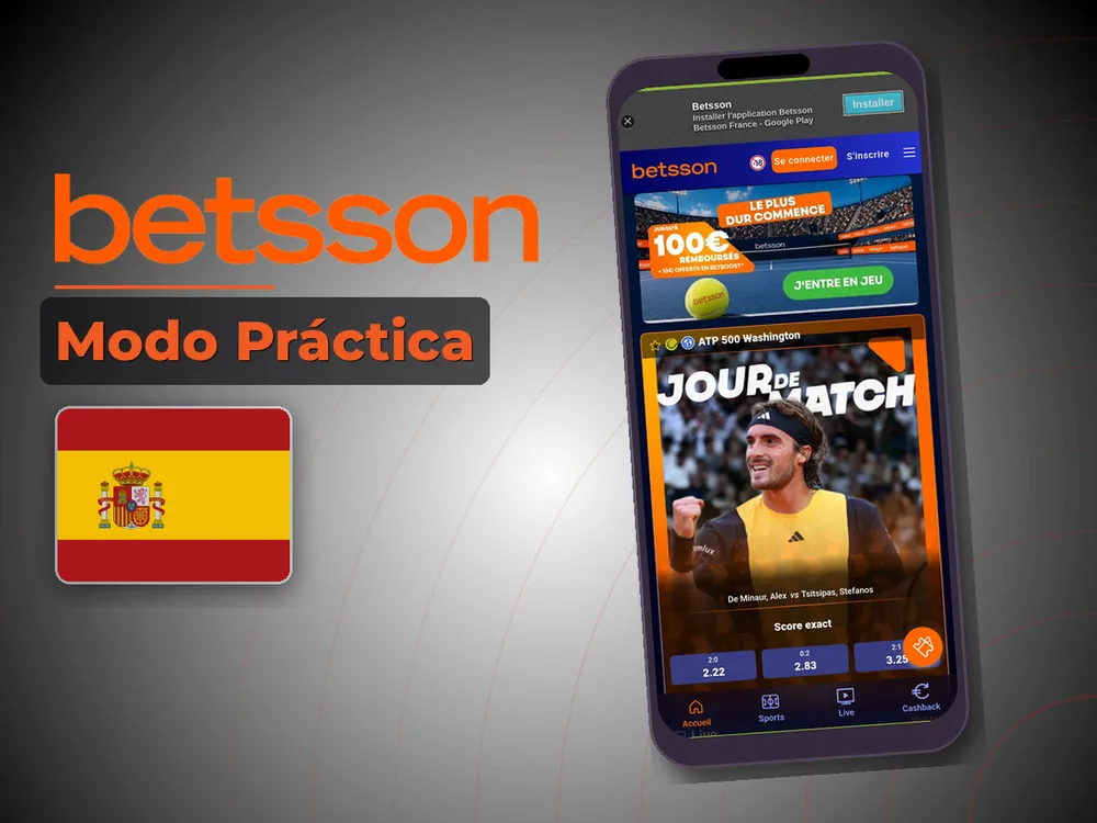 betsson casino - Modo Práctica