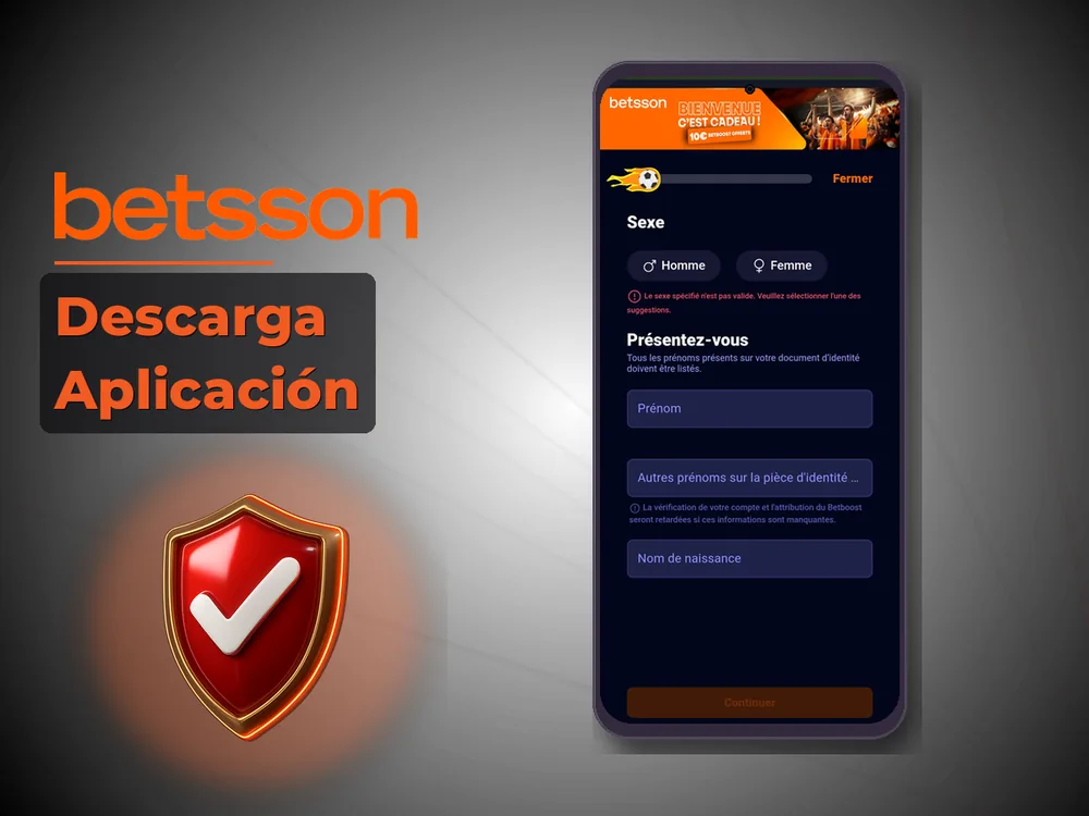 betsson casino - Descarga Aplicación