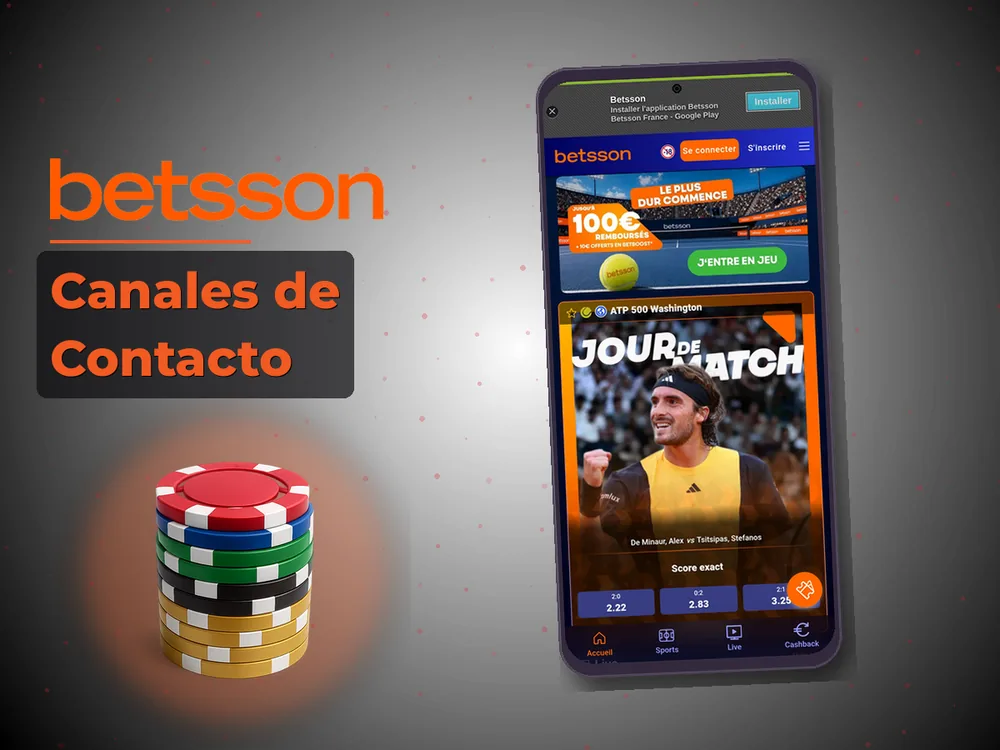 betsson casino - Canales de Contacto